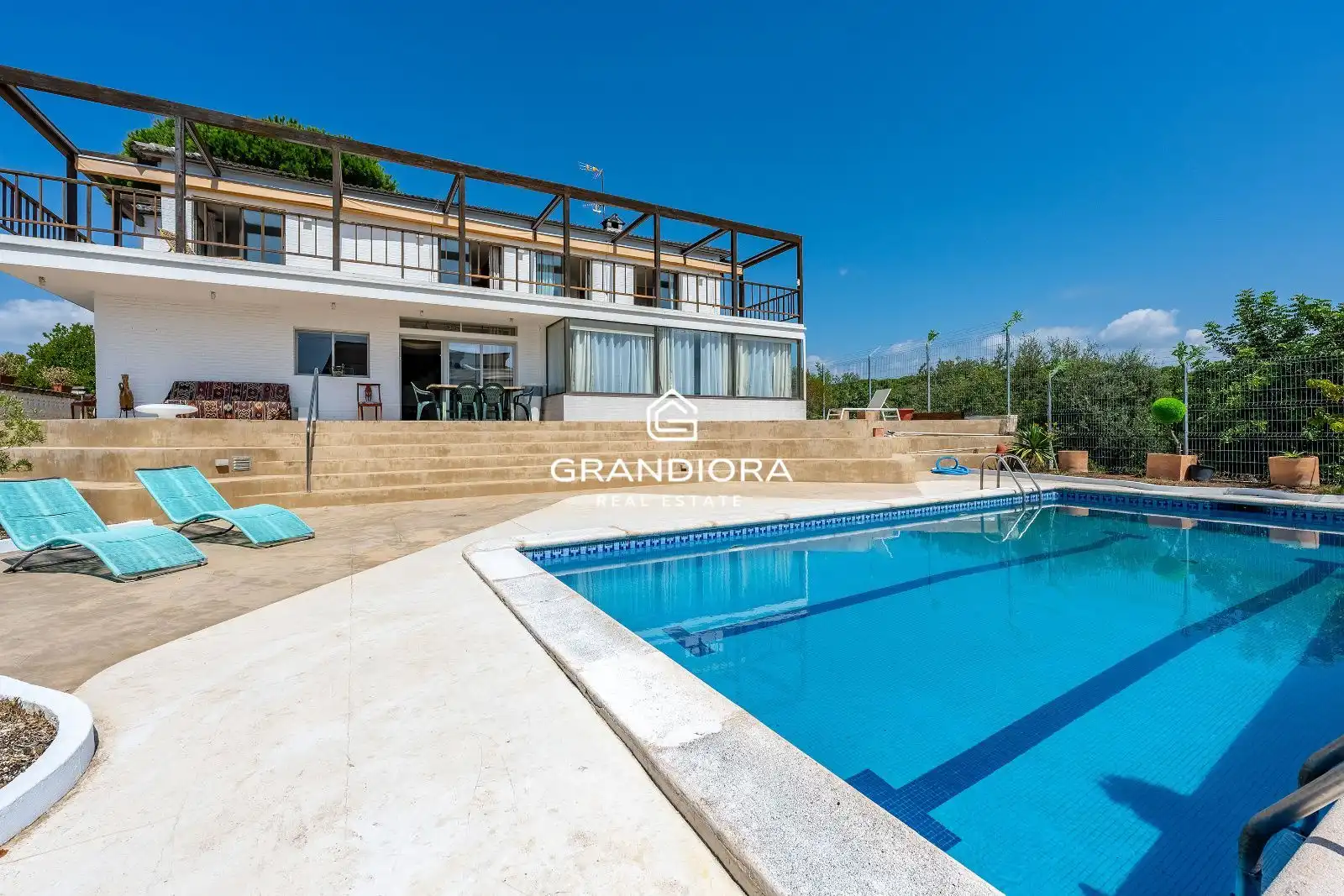 Piscina de Casa o xalet de lloguer en Caldes d'Estrac amb Piscina i Moblat