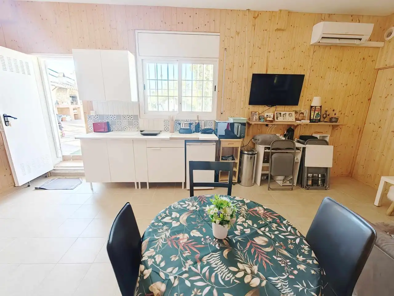 Cuina de Casa o xalet en venda en Lloret de Mar amb Aire condicionat, Jardí privat i Terrassa