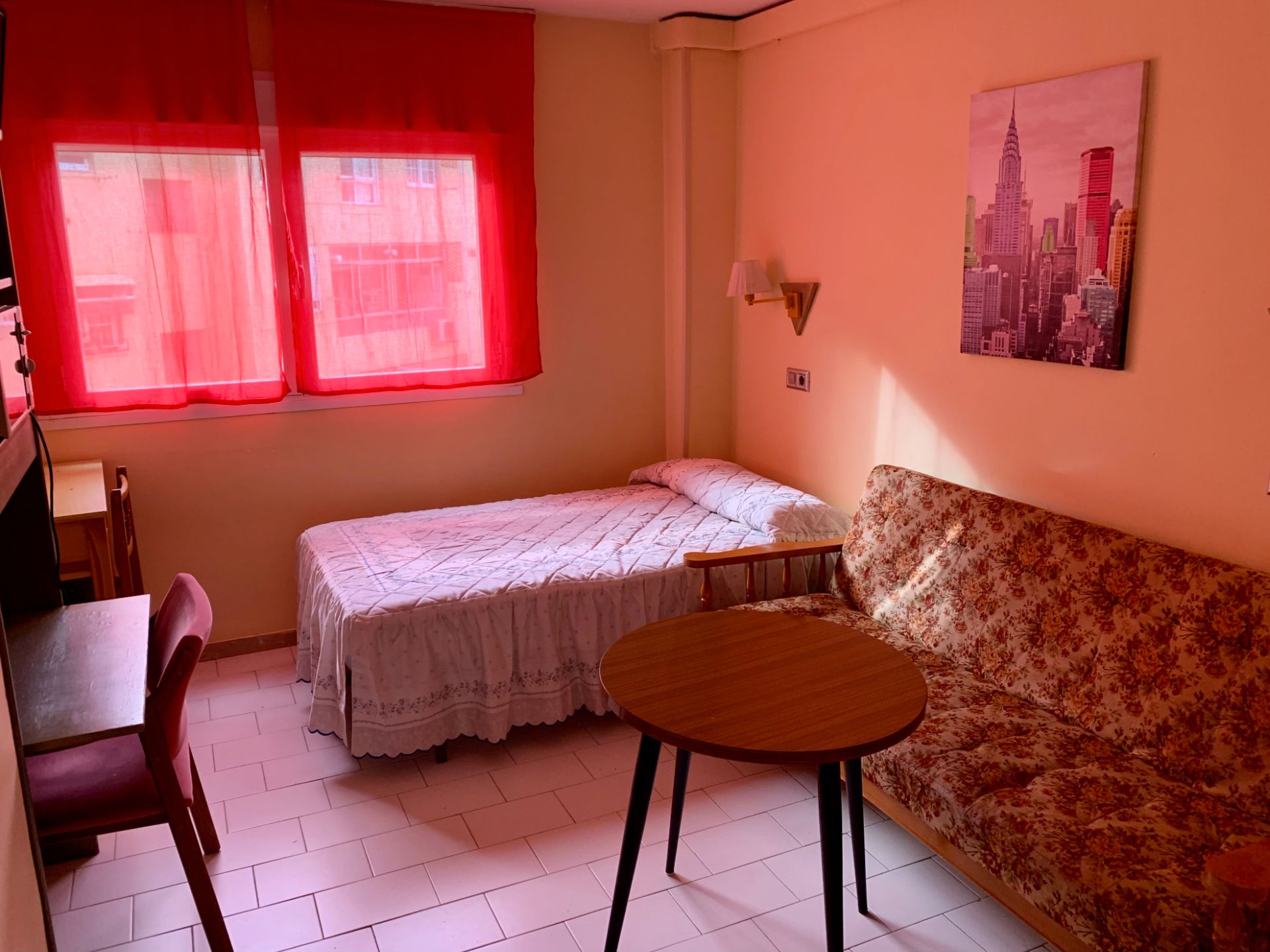 Bedroom of Study to rent in  Granada Capital  with Heating, Furnished and Washing machine