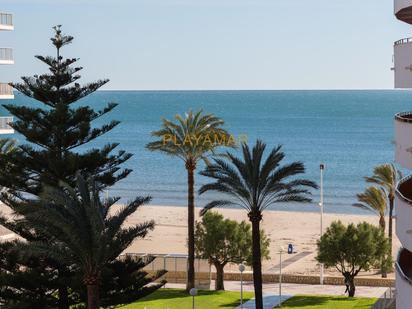 Exterior view of Flat for sale in Cullera  with Terrace, Swimming Pool and Furnished