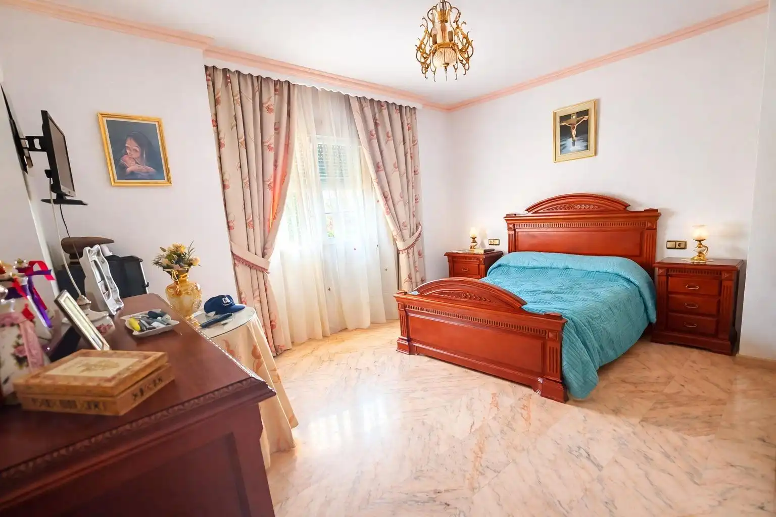 Bedroom of Houses for sale in Güevéjar  with Private garden, Terrace and Storage room