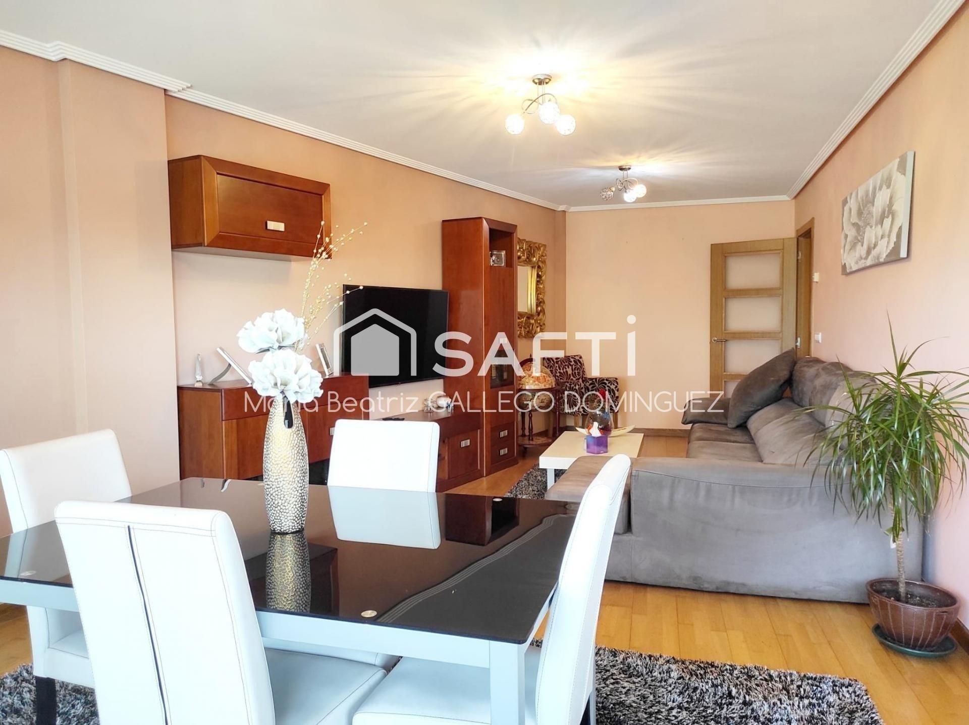 Living room of Flat for sale in Cangas   with Heating and Terrace