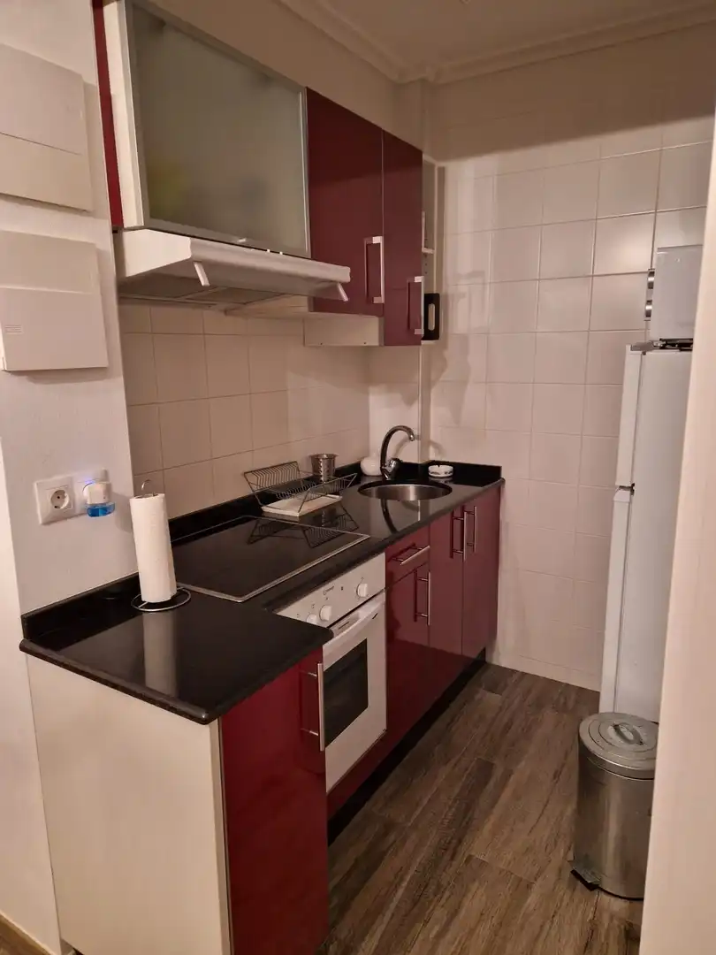 Kitchen of Flat for rent in Tapia de Casariego  with Furnished, Oven and Washing machine