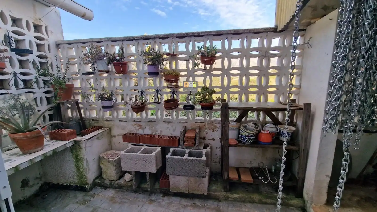 Terraza de Finca rústica en venta en Benimantell con Terraza, Trastero y Amueblado