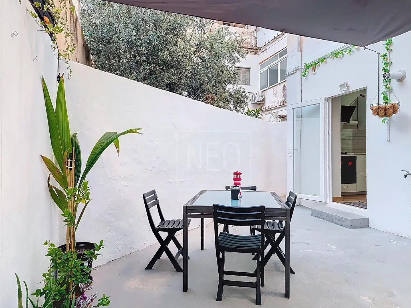 Terrace of Ground floor for sale in Dénia  with Air Conditioner and Parquet flooring