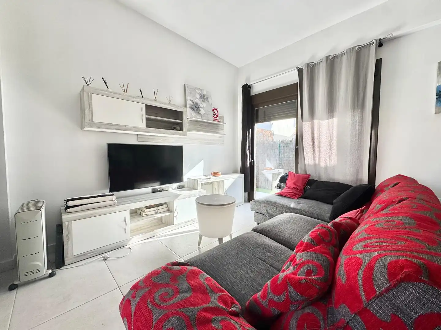 Sala de estar de Casa o chalet de alquiler en Orihuela con Aire acondicionado, Calefacción y Jardín privado