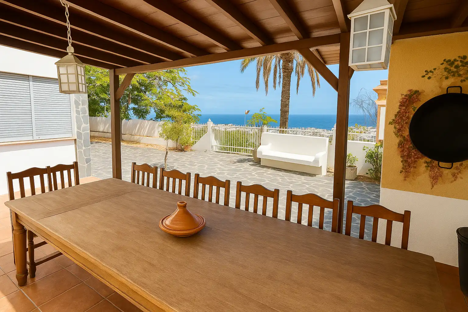 Terraza de Casa o chalet en venta en Santa Cruz de Tenerife con Jardín privado, Parquet y Terraza