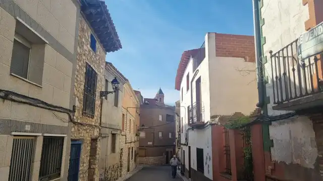Vista exterior de Casa o xalet en venda en Azuara