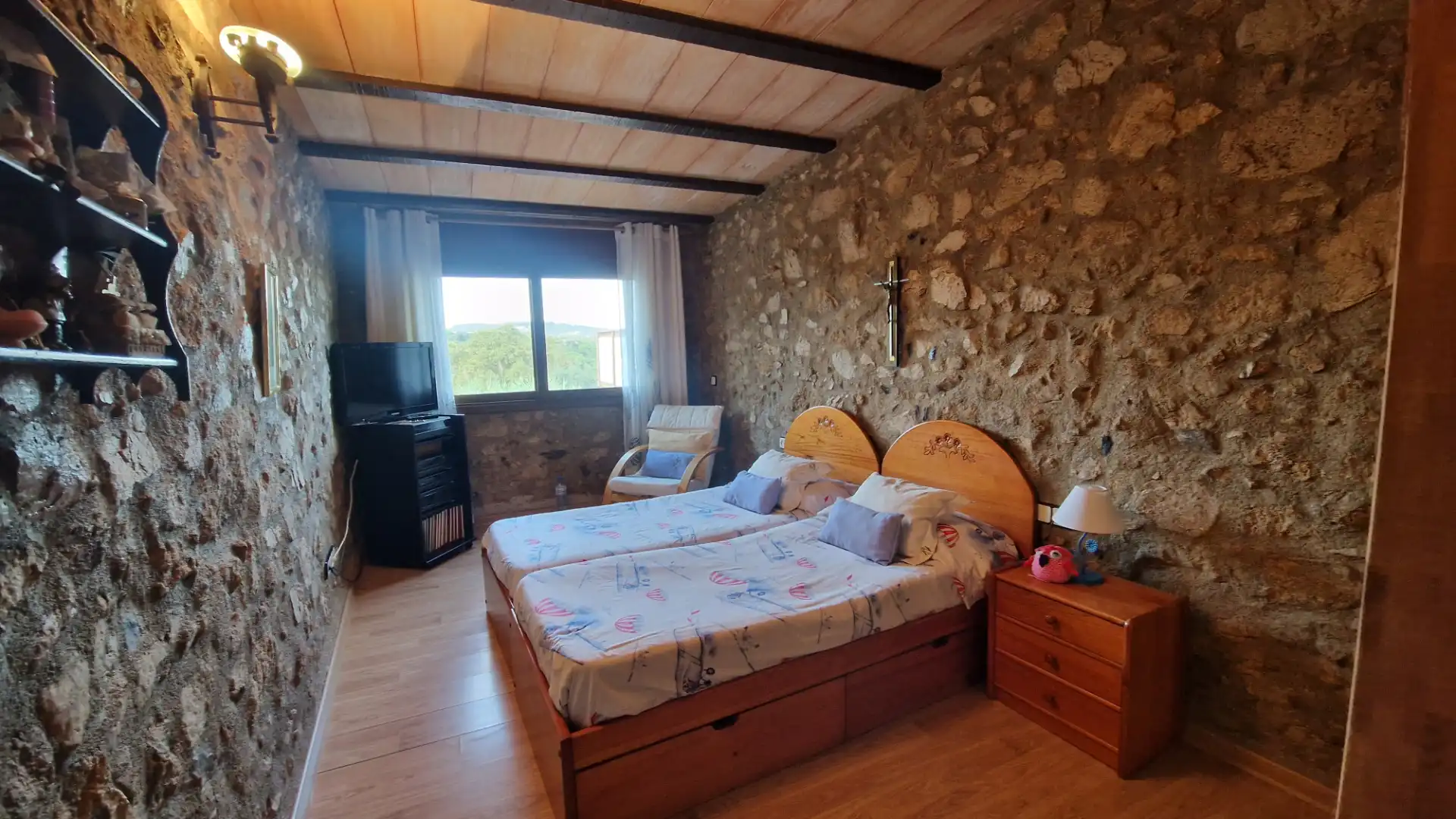 Habitación de Casa adosada en venta en Palafolls con Aire acondicionado, Calefacción y Jardín privado