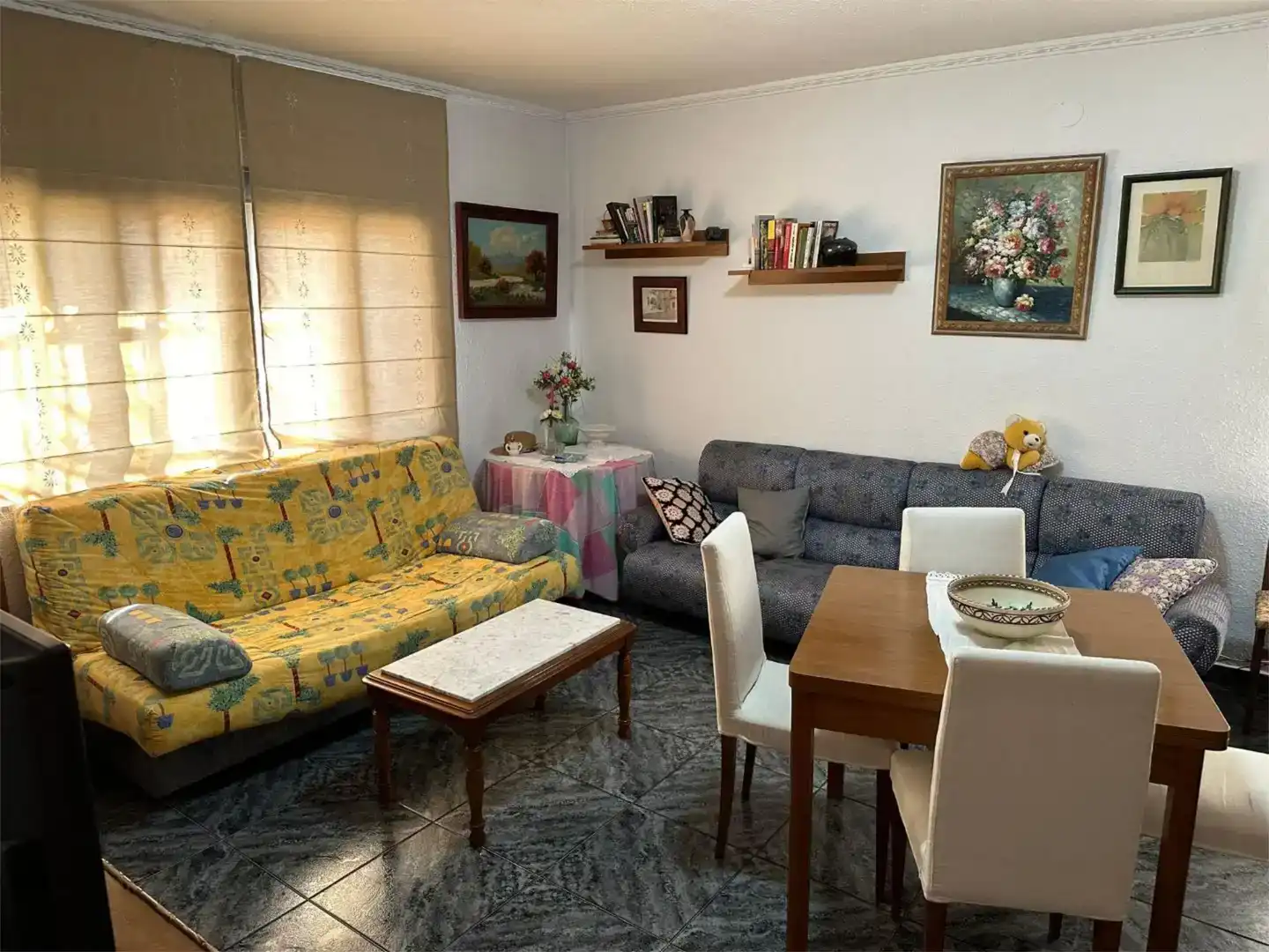 Sala de estar de Piso en venta en Letur con Jardín privado, Trastero y Amueblado