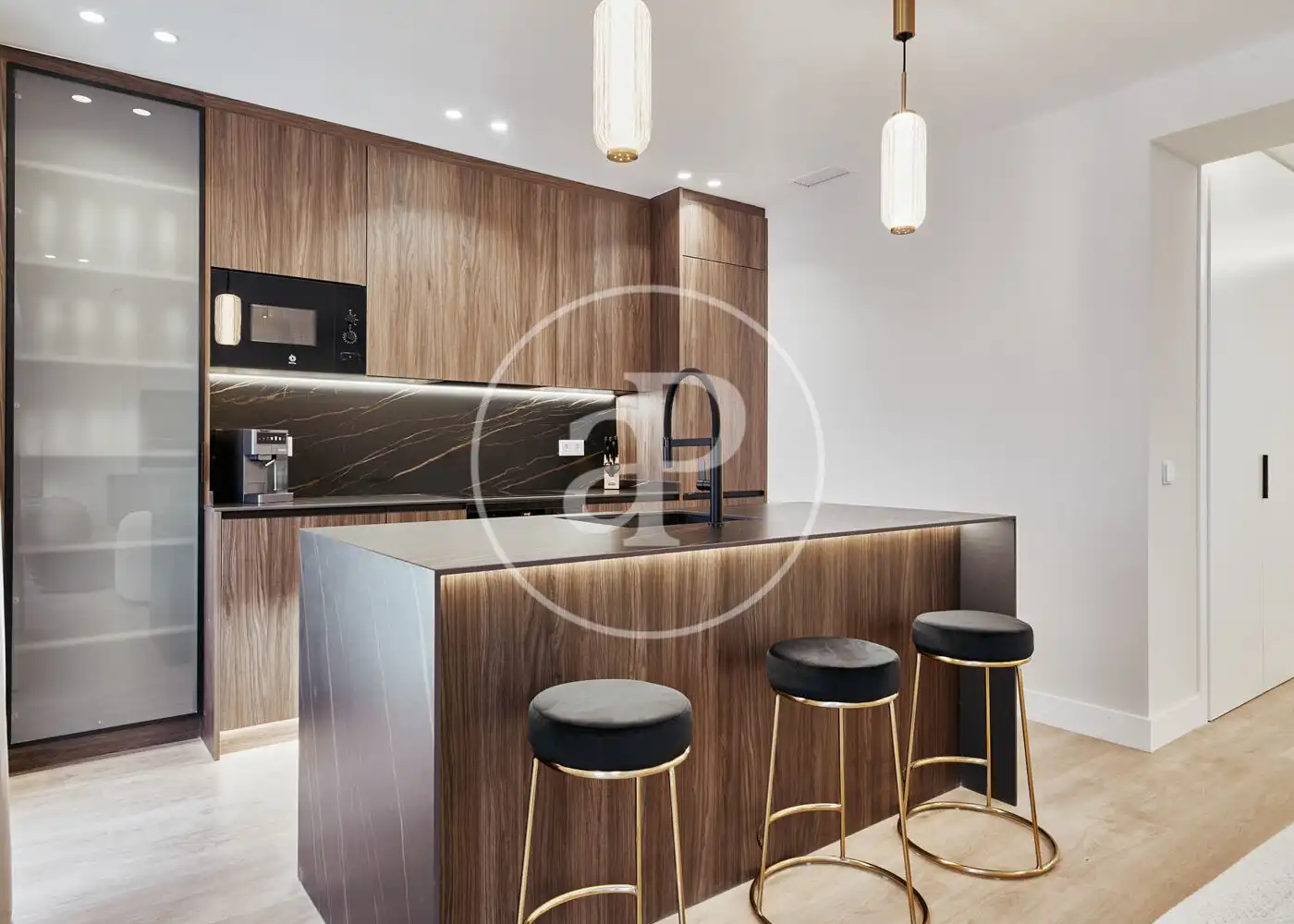 Kitchen of Flat for sale in Madrid  with Air Conditioner, Heating and Furnished