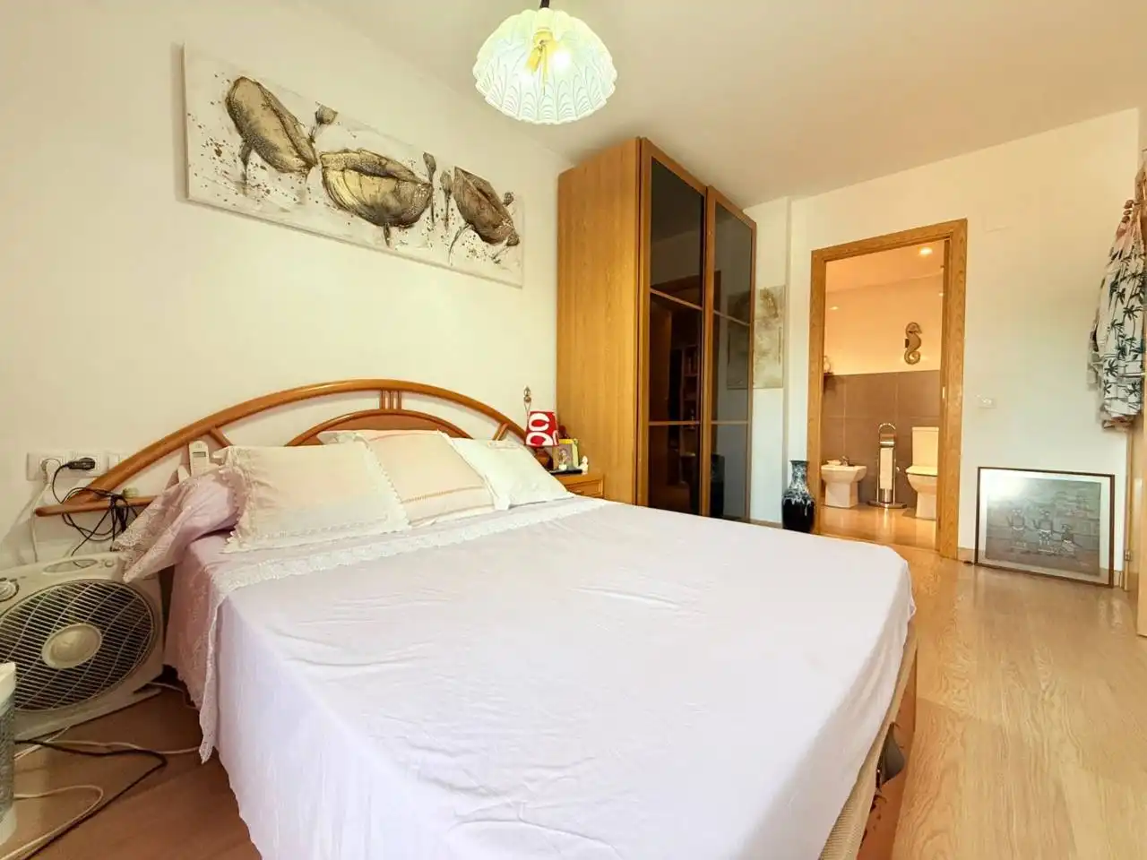 Bedroom of Flat for sale in Sant Celoni  with Heating, Furnished and Alarm