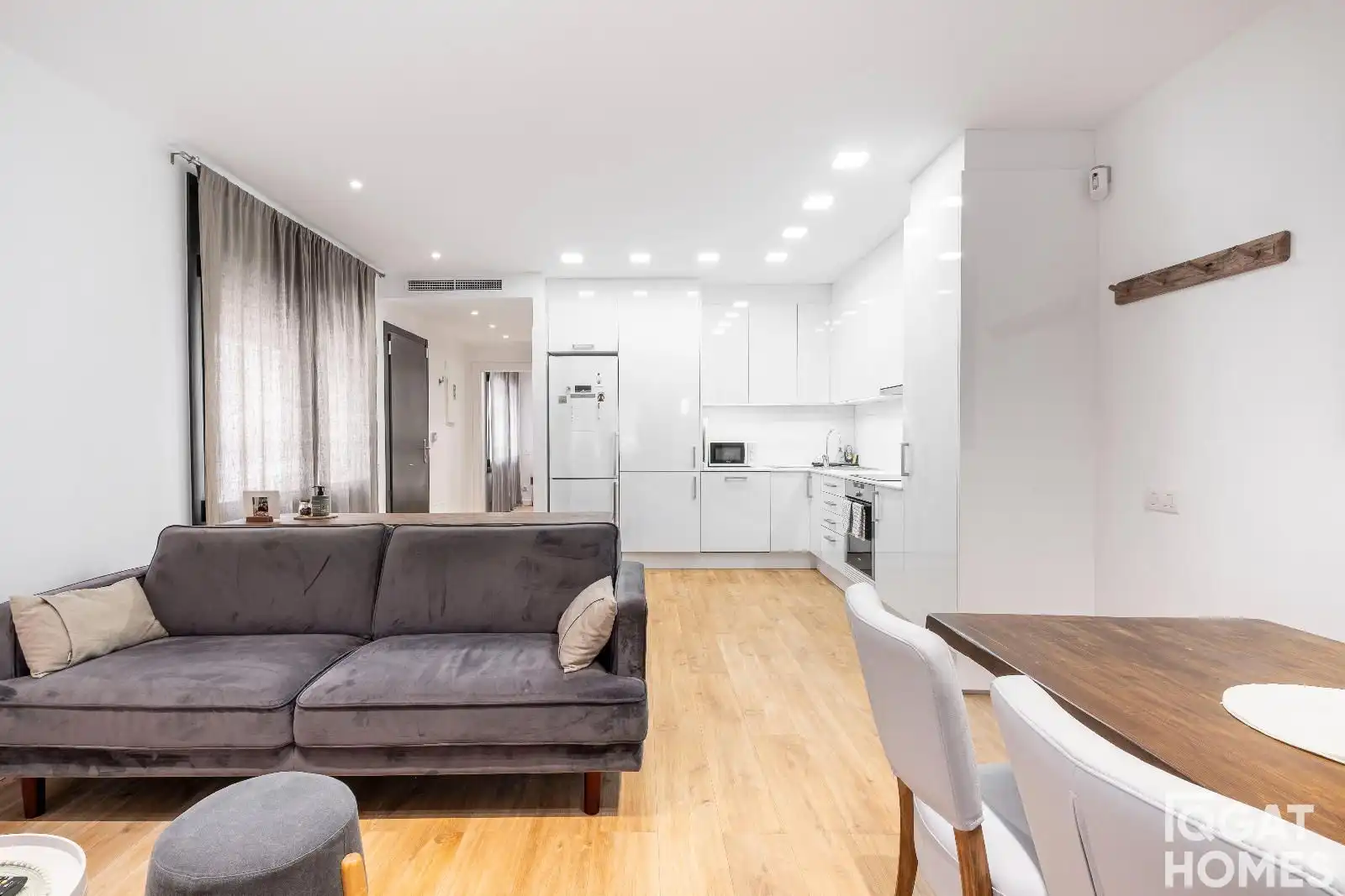 Wohnzimmer von Wohnung zur Miete in Rubí mit Klimaanlage und Möbliert