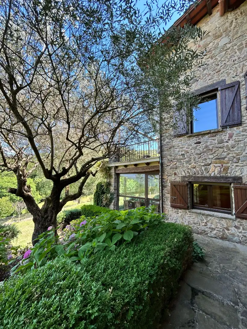 Jardín de Casa o chalet en venta en Sant Joan Les Fonts con Aire acondicionado, Calefacción y Parquet