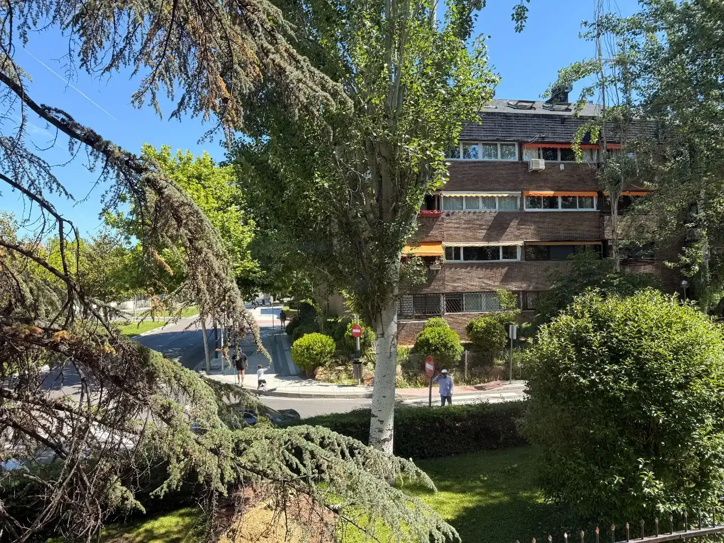 Vista exterior de Piso en venta en Majadahonda con Jardín privado, Parquet y Trastero