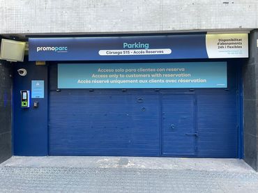 Einzelparkplatz zur Miete in Carrer de Còrsega 515
