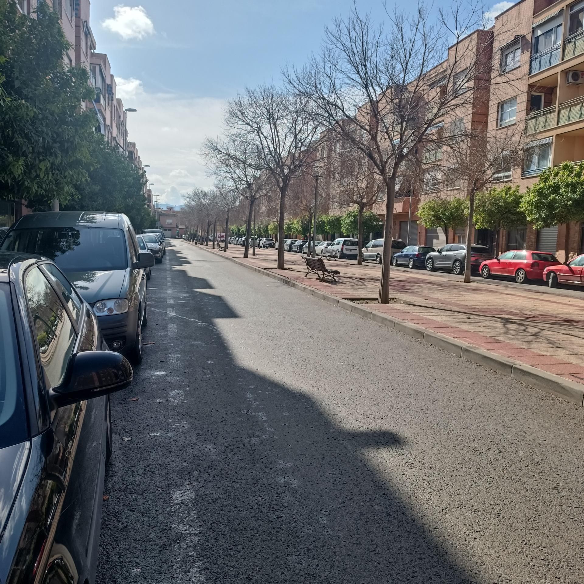 Vista exterior de Pis de lloguer en  Murcia Capital amb Aire condicionat, Terrassa i Traster