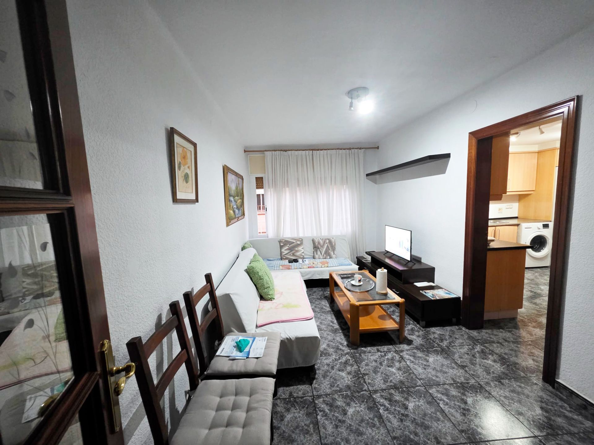 Living room of Flat for sale in Premià de Dalt  with Air Conditioner and Heating