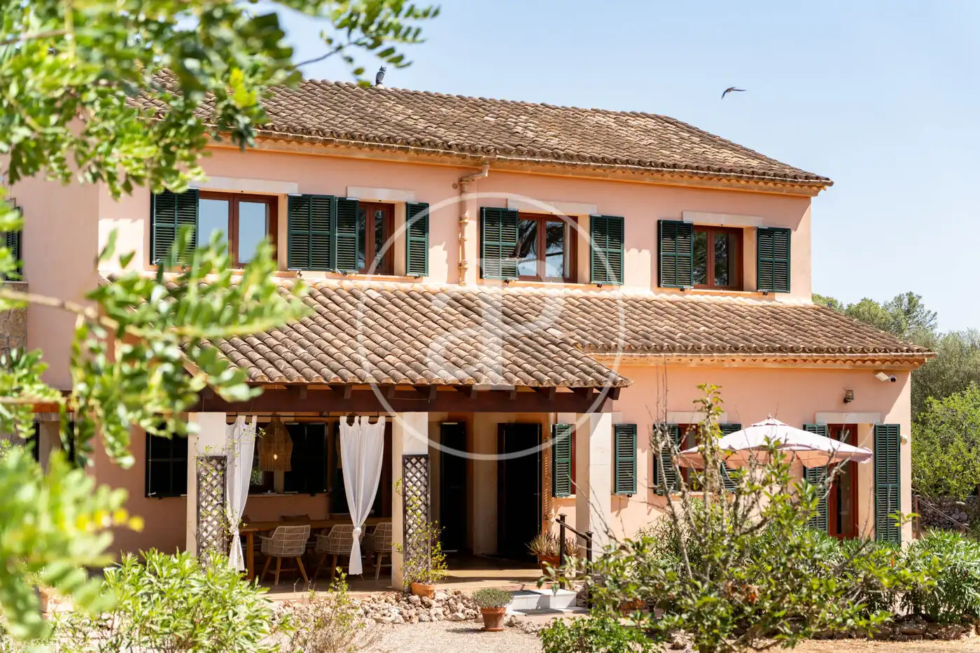Exterior view of Houses for sale in Algaida  with Air Conditioner, Heating and Private garden