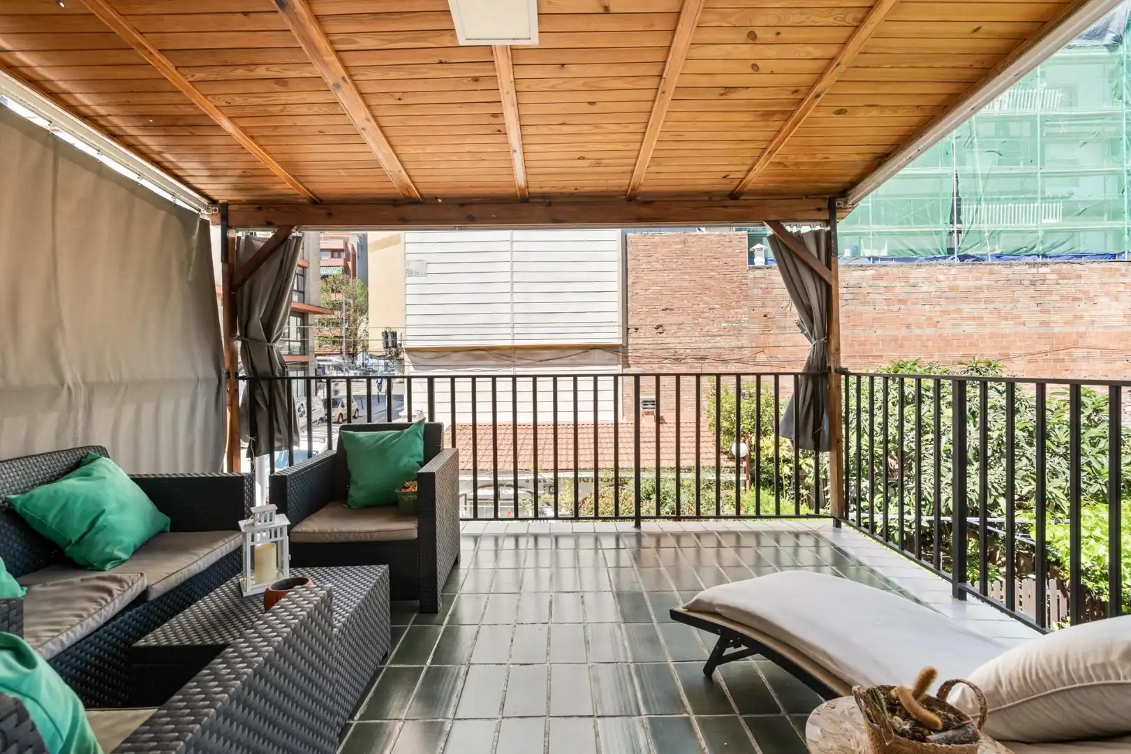 Terraza de Casa adosada en venta en Mollet del Vallès con Aire acondicionado, Calefacción y Jardín privado