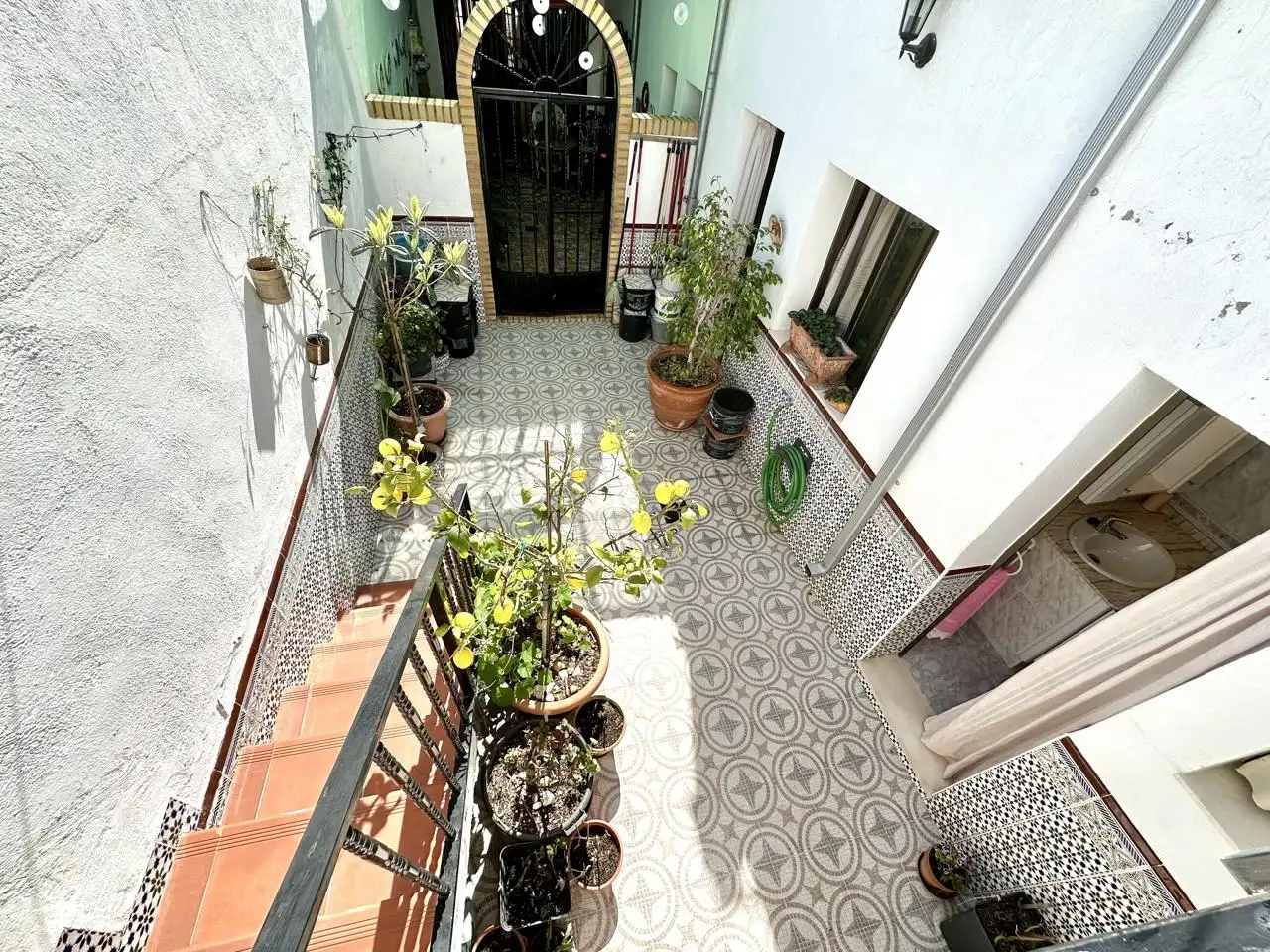 Terrassa de Casa adosada en venda en Sierra de Yeguas amb Aire condicionat, Jardí privat i Terrassa