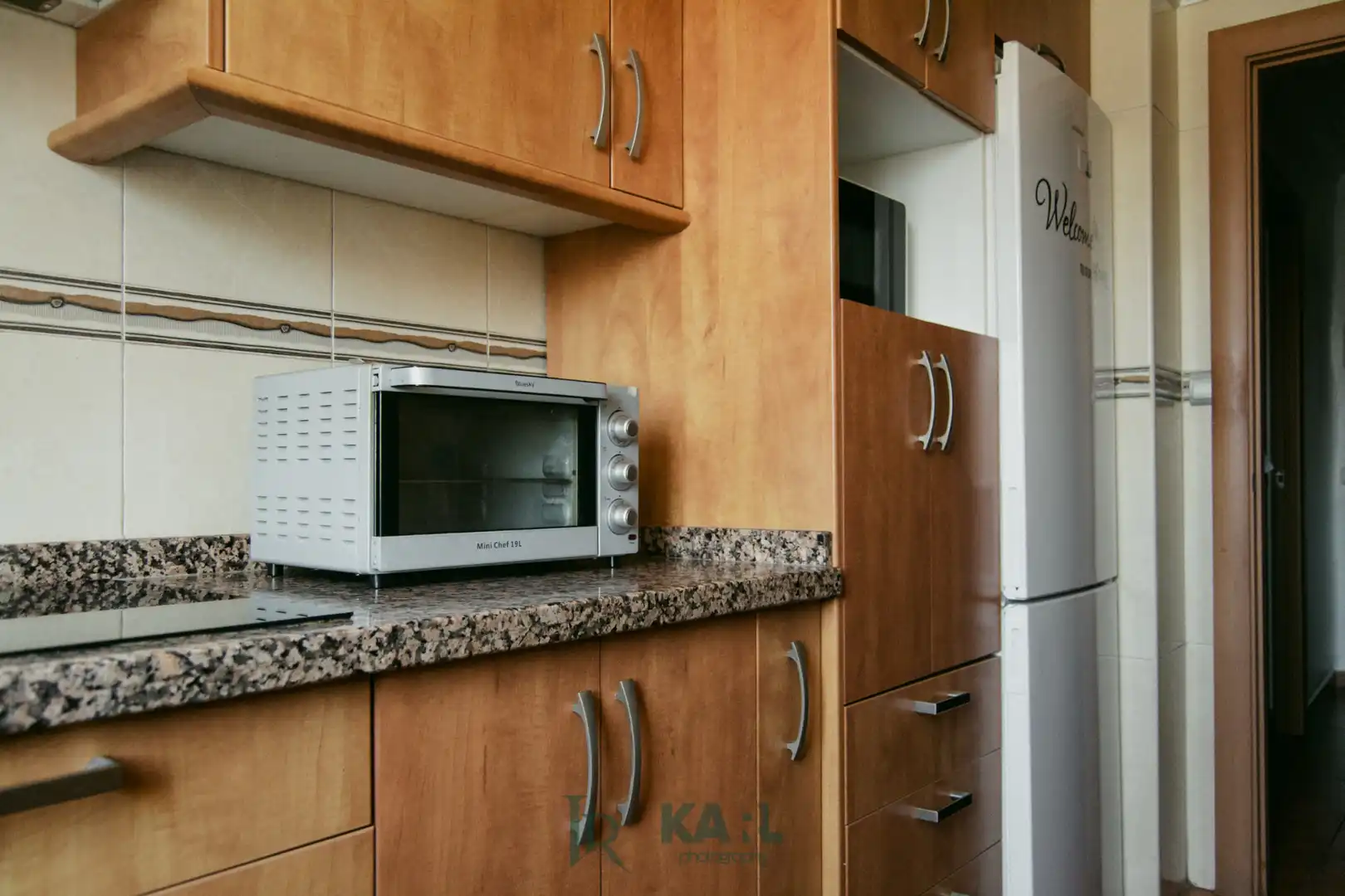 Cocina de Piso de alquiler en Málaga con Aire acondicionado, Calefacción y Amueblado
