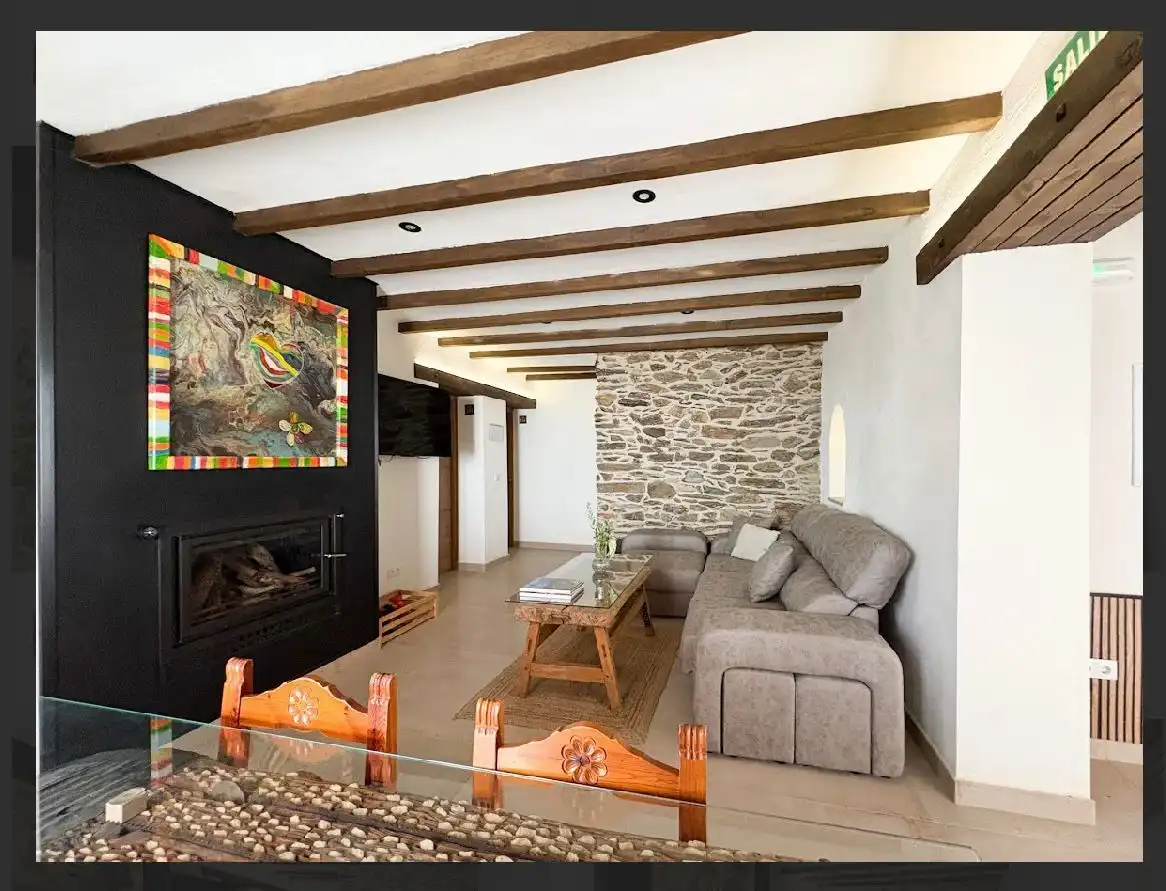 Living room of Houses for rent in Moraleja  with Air Conditioner, Private garden and Storage room