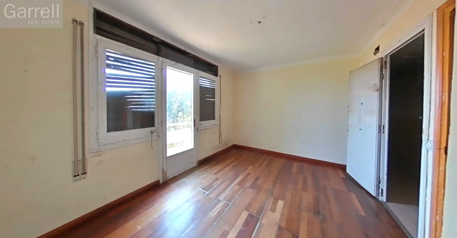 Sala d'estar de Casa adosada en venda en Mataró