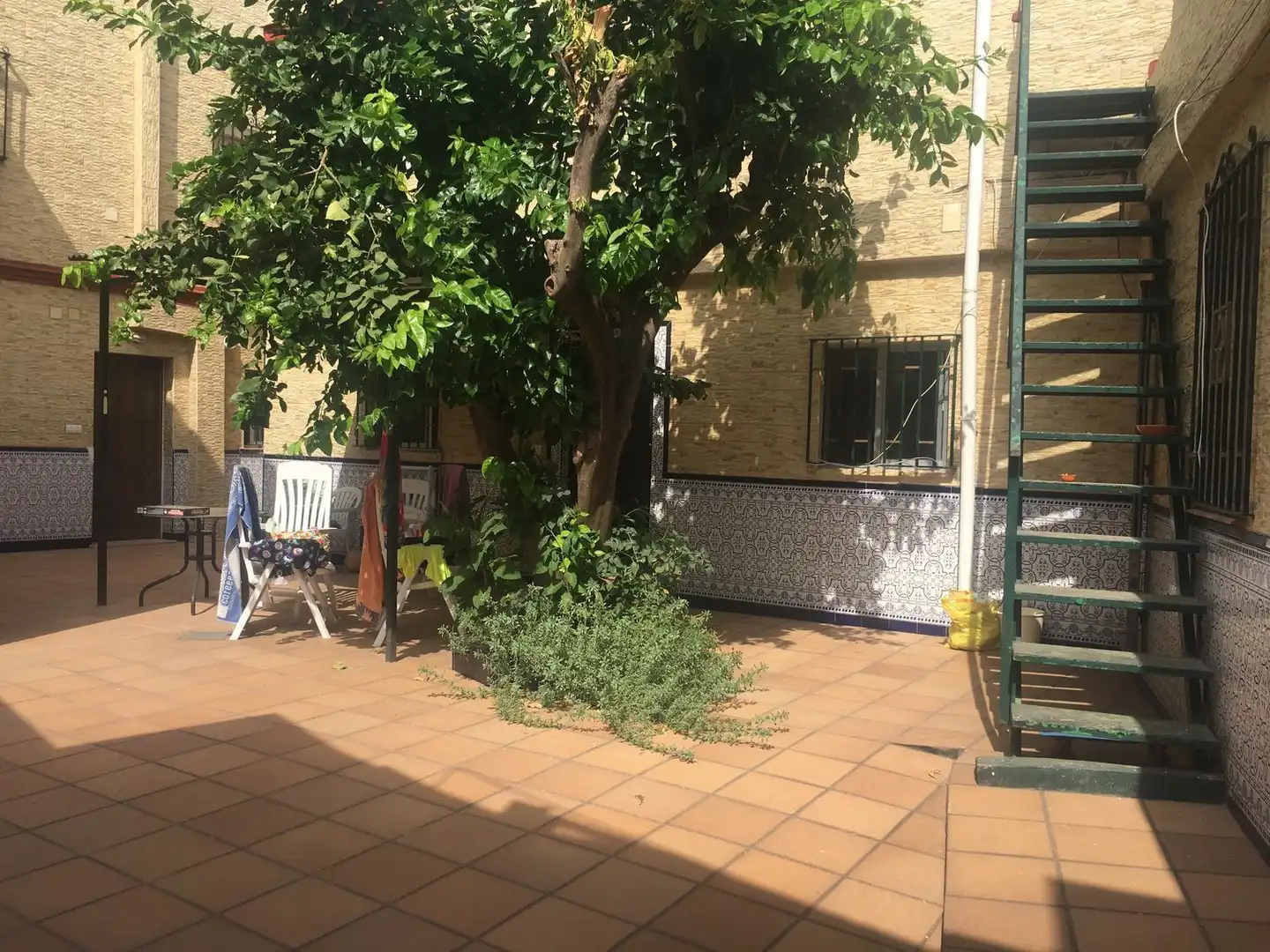 Garden of Flat for sale in Algeciras