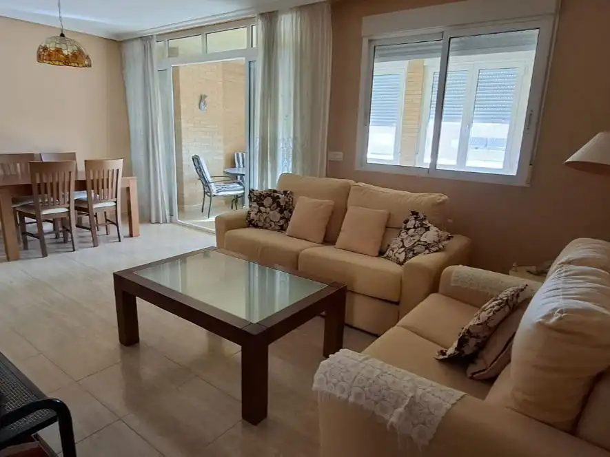 Sala de estar de Piso en venta en Alicante / Alacant con Aire acondicionado y Terraza