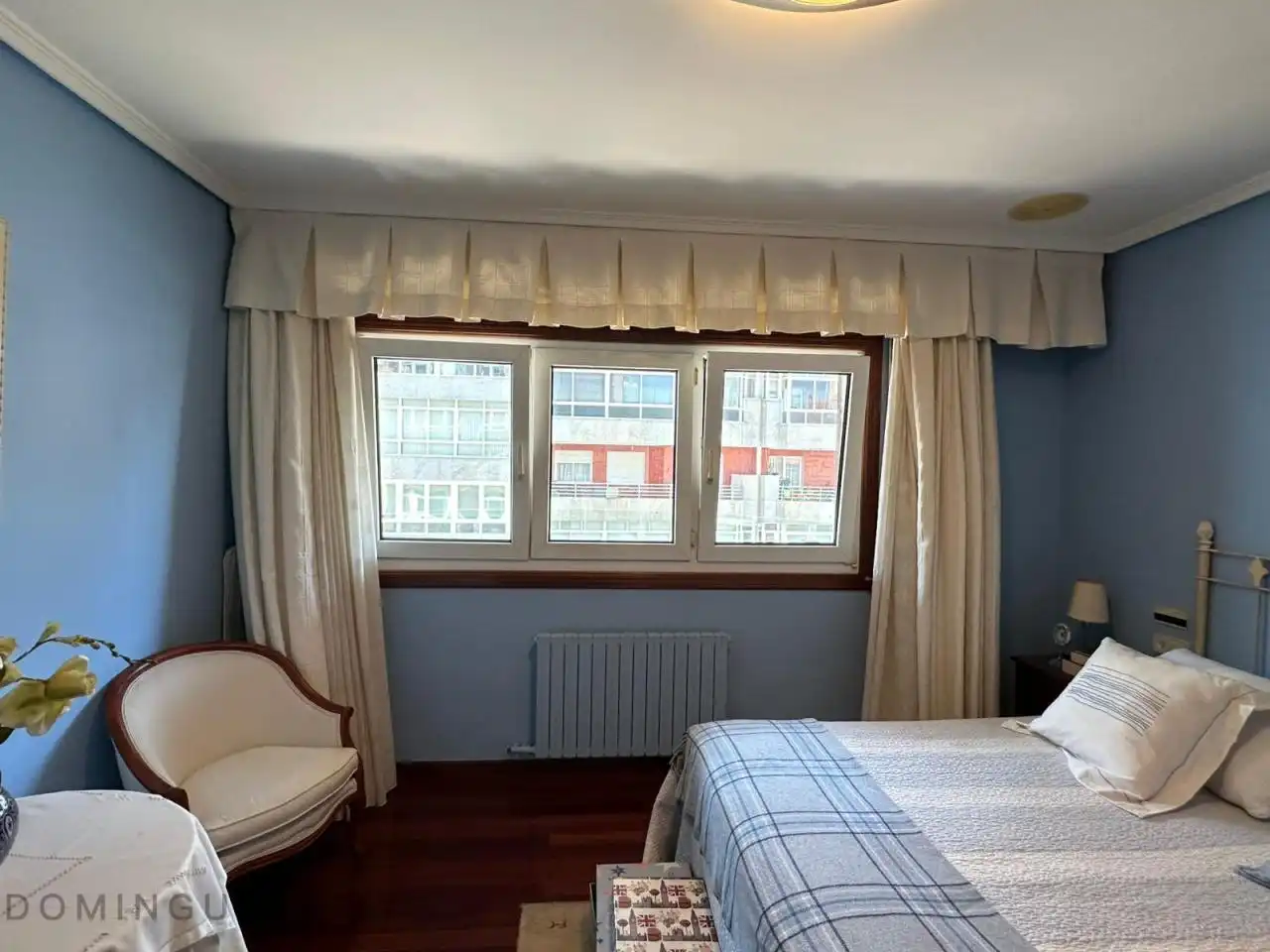 Bedroom of Flat for sale in Vigo   with Heating, Parquet flooring and Terrace