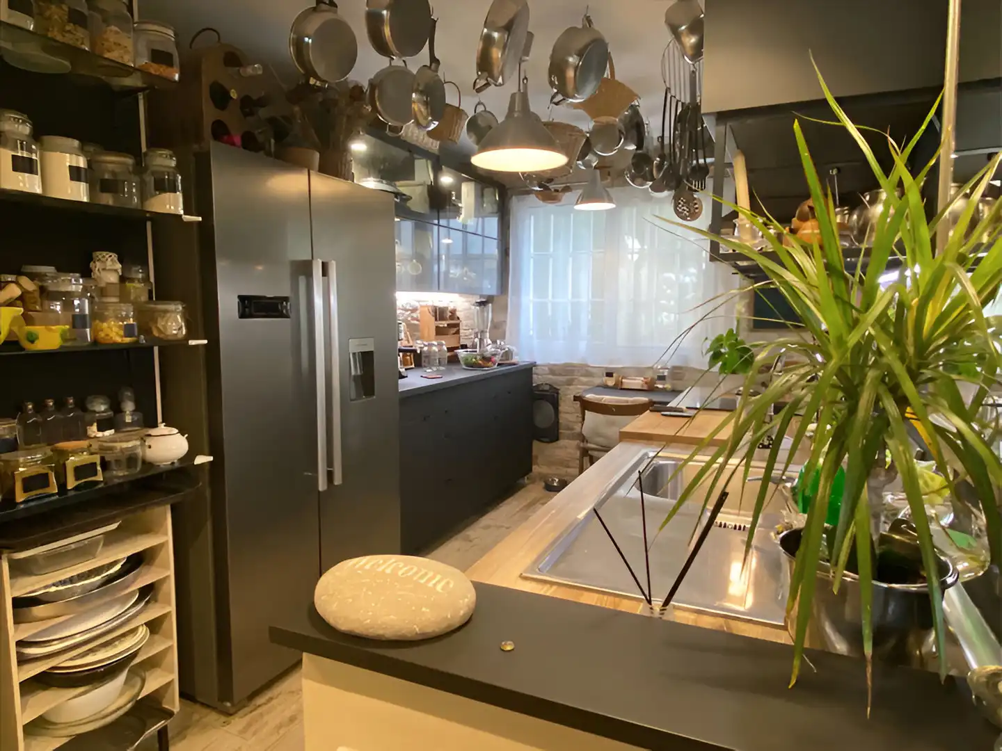 Cocina de Apartamento en venta en Marbella con Aire acondicionado, Terraza y Piscina