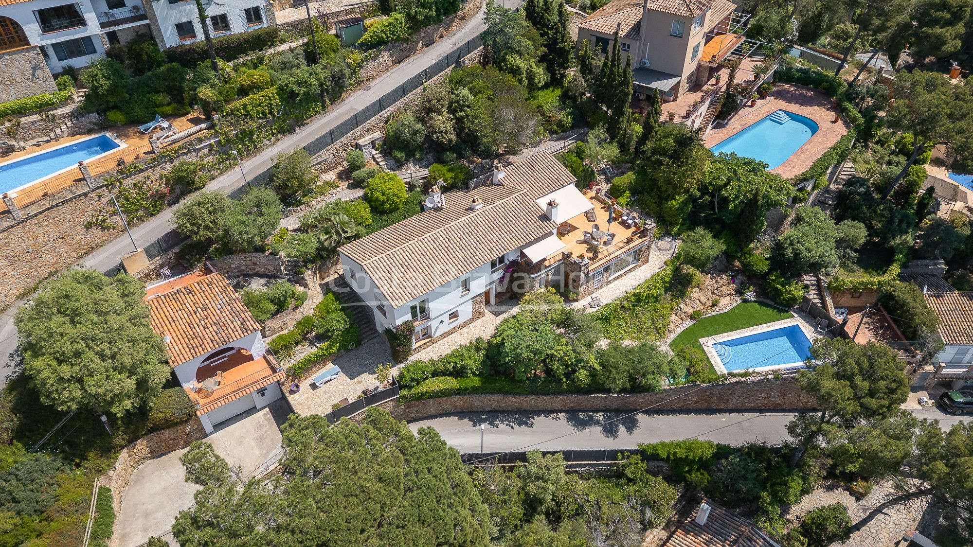 Exterior view of House or chalet for sale in Begur  with Air Conditioner, Heating and Private garden