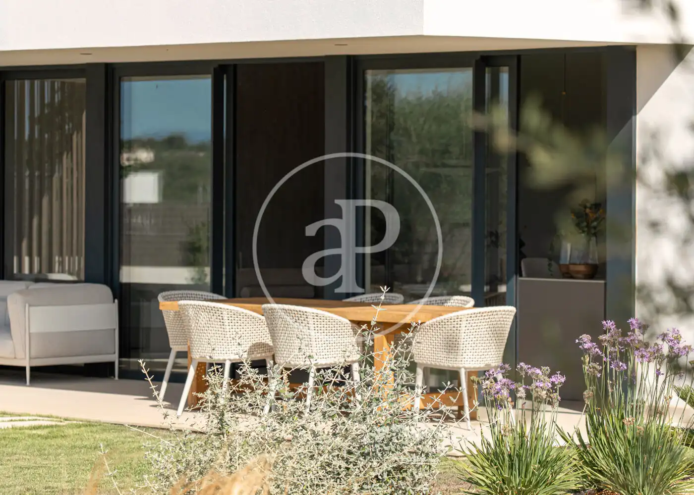 Terraza de Casa o chalet en venta en  Palma de Mallorca con Aire acondicionado, Calefacción y Jardín privado