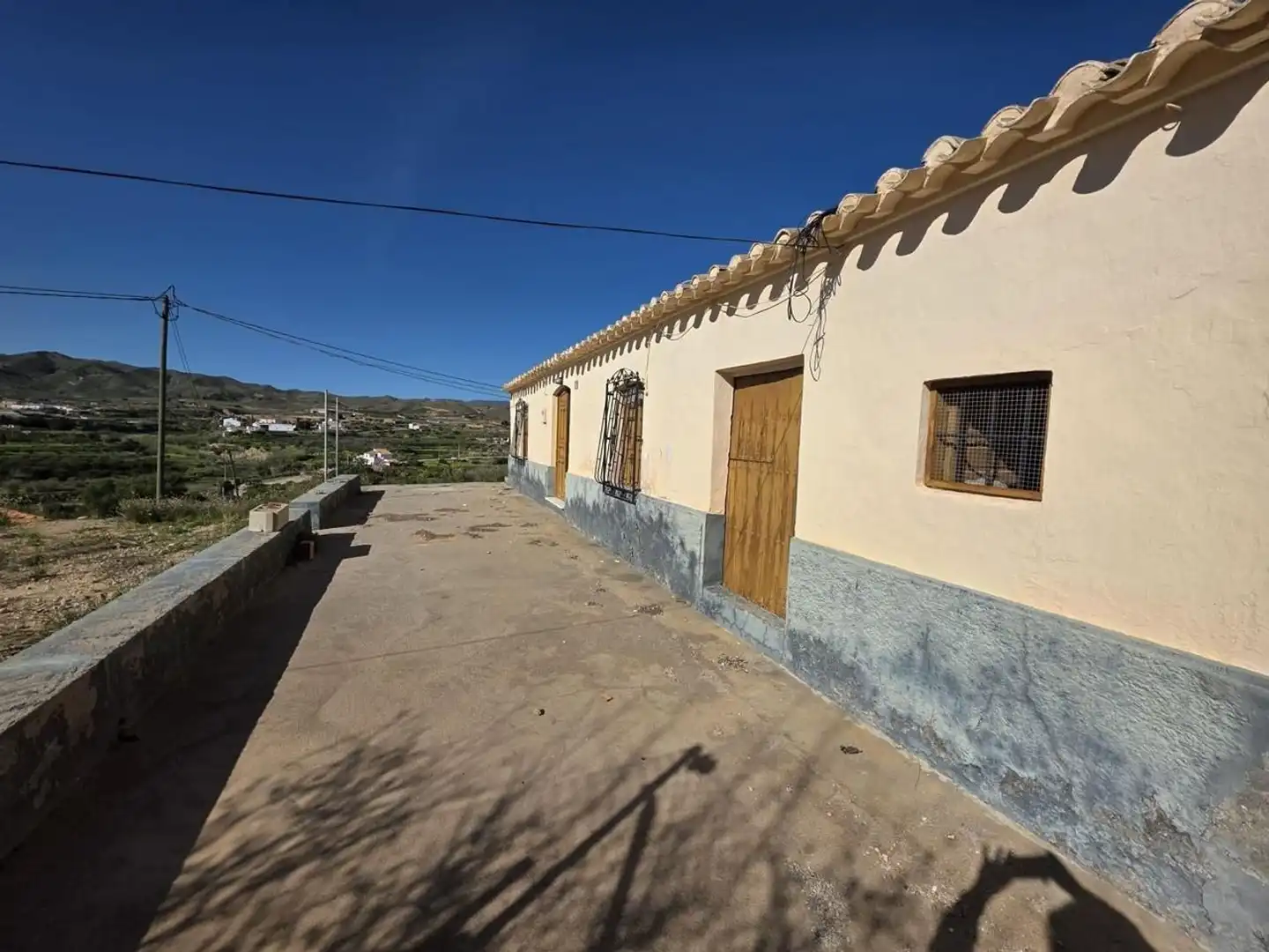 Vista exterior de Casa o chalet en venta en Antas con Terraza y Amueblado