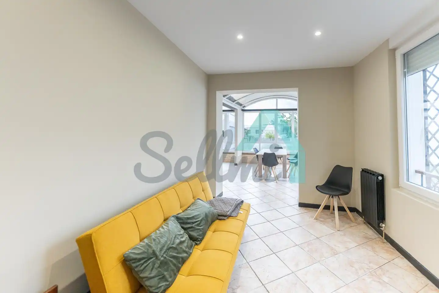 Living room of Houses for rent in Gijón   with Heating, Private garden and Terrace