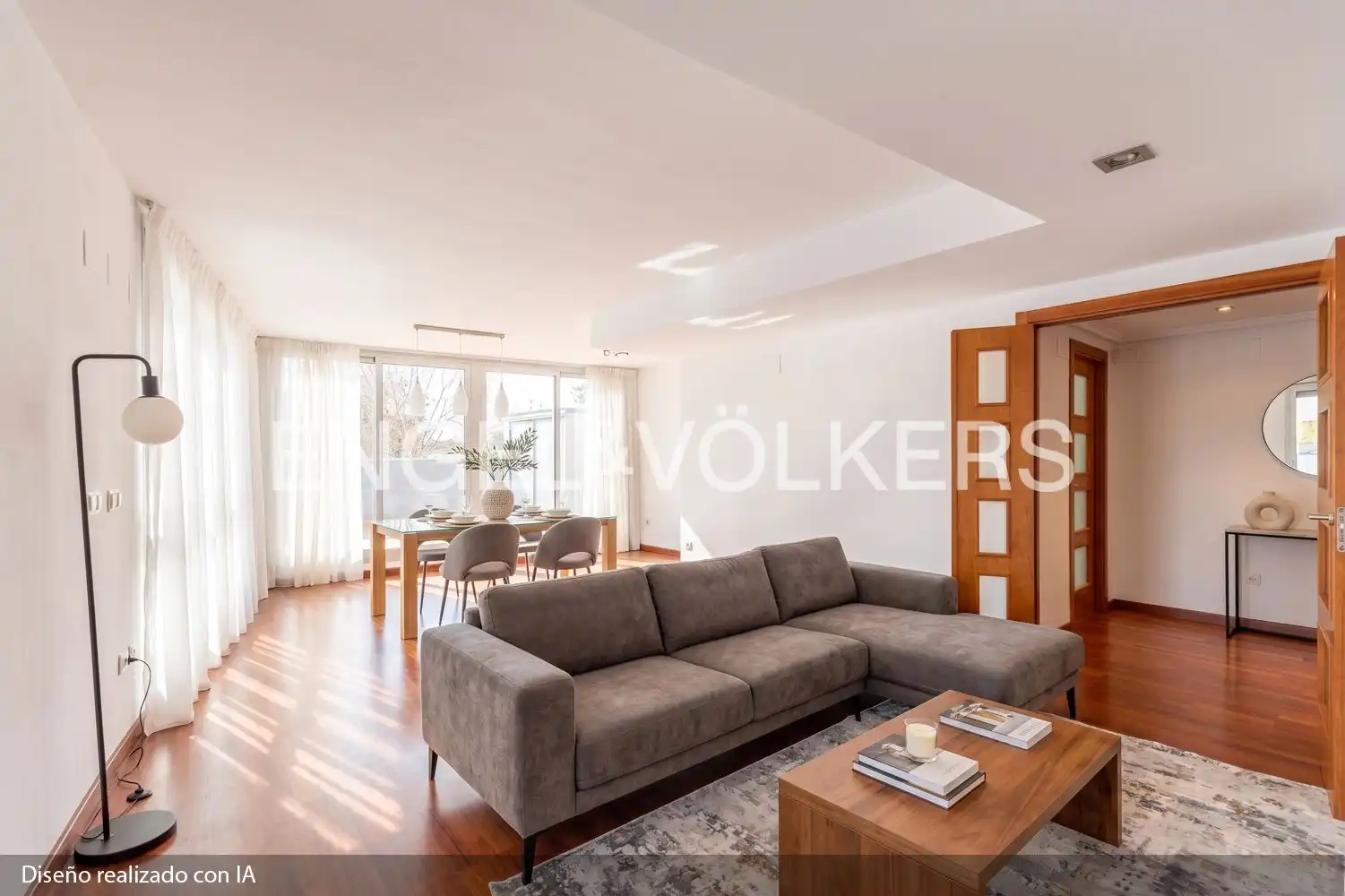 Living room of Duplexes for sale in Valencia  with Air Conditioner, Heating and Private garden