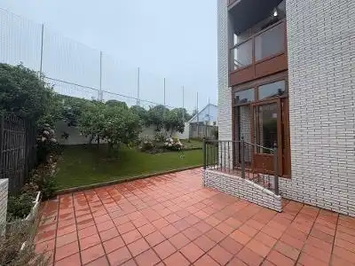 Terrasse von Wohnung zum Verkauf in Gozón mit Heizung, Privatgarten und Terrasse