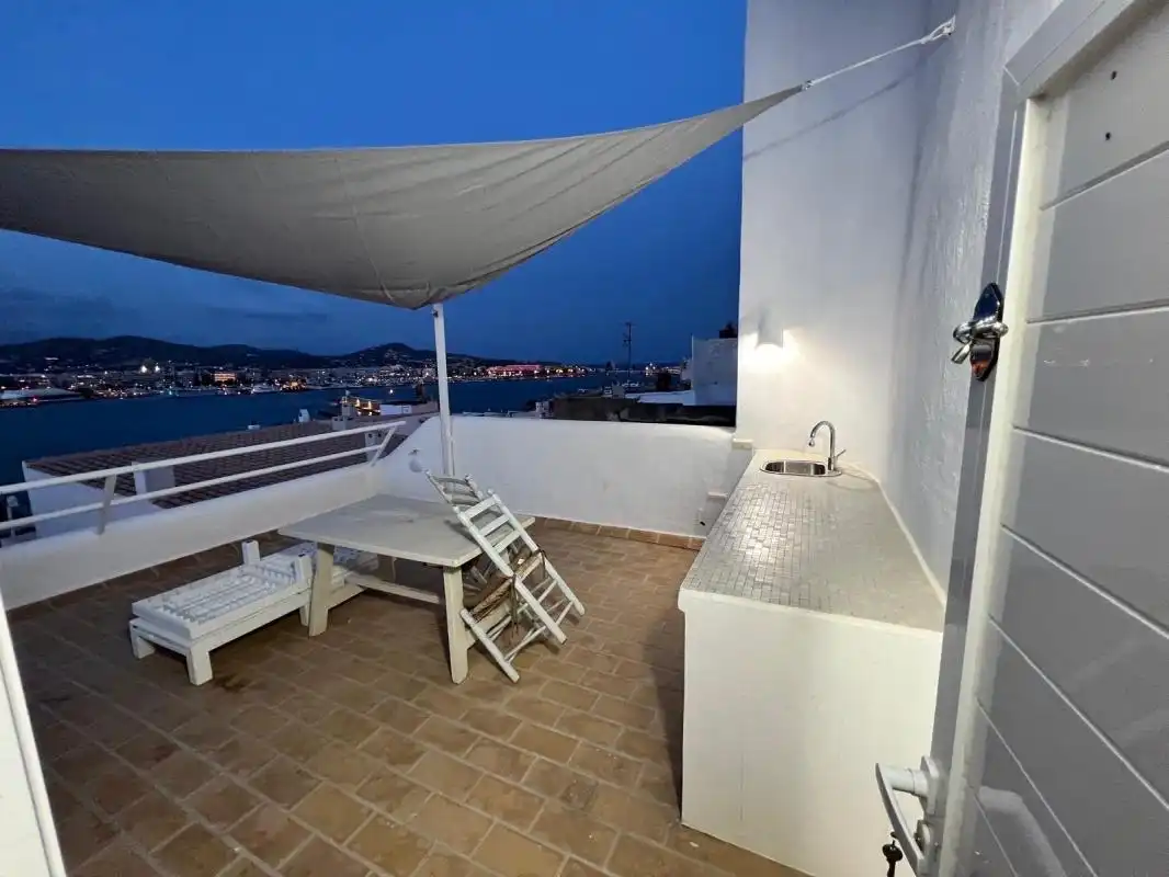 Terraza de Dúplex en venta en Eivissa con Calefacción, Terraza y Amueblado