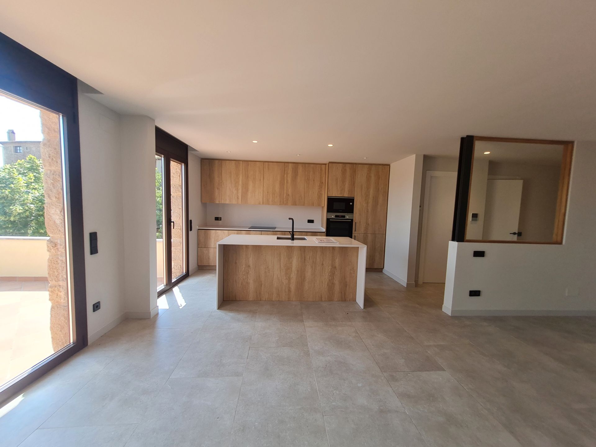 Kitchen of Single-family semi-detached for sale in Casserres  with Air Conditioner, Heating and Private garden