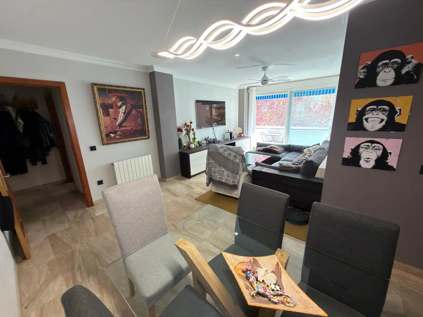 Sala de estar de Piso en venta en Blanes