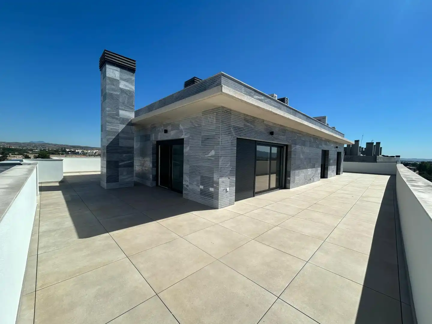 Exterior view of Attic for sale in Murcia  with Air Conditioner, Terrace and Storage room