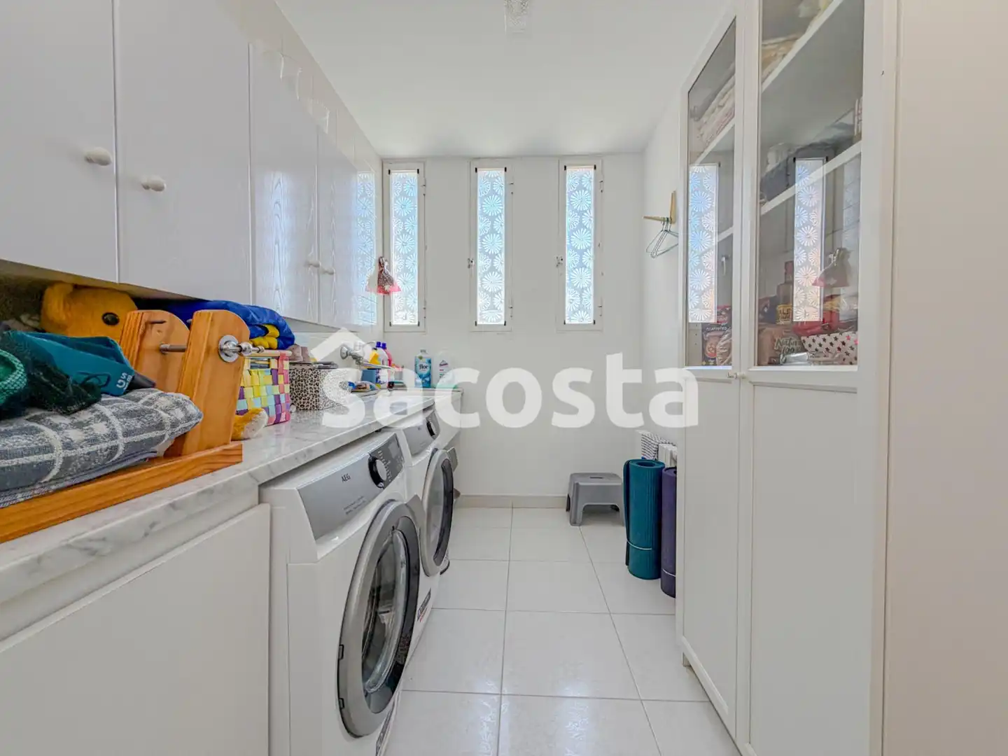 Cocina de Casa adosada en venta en Pineda de Mar con Aire acondicionado, Calefacción y Jardín privado