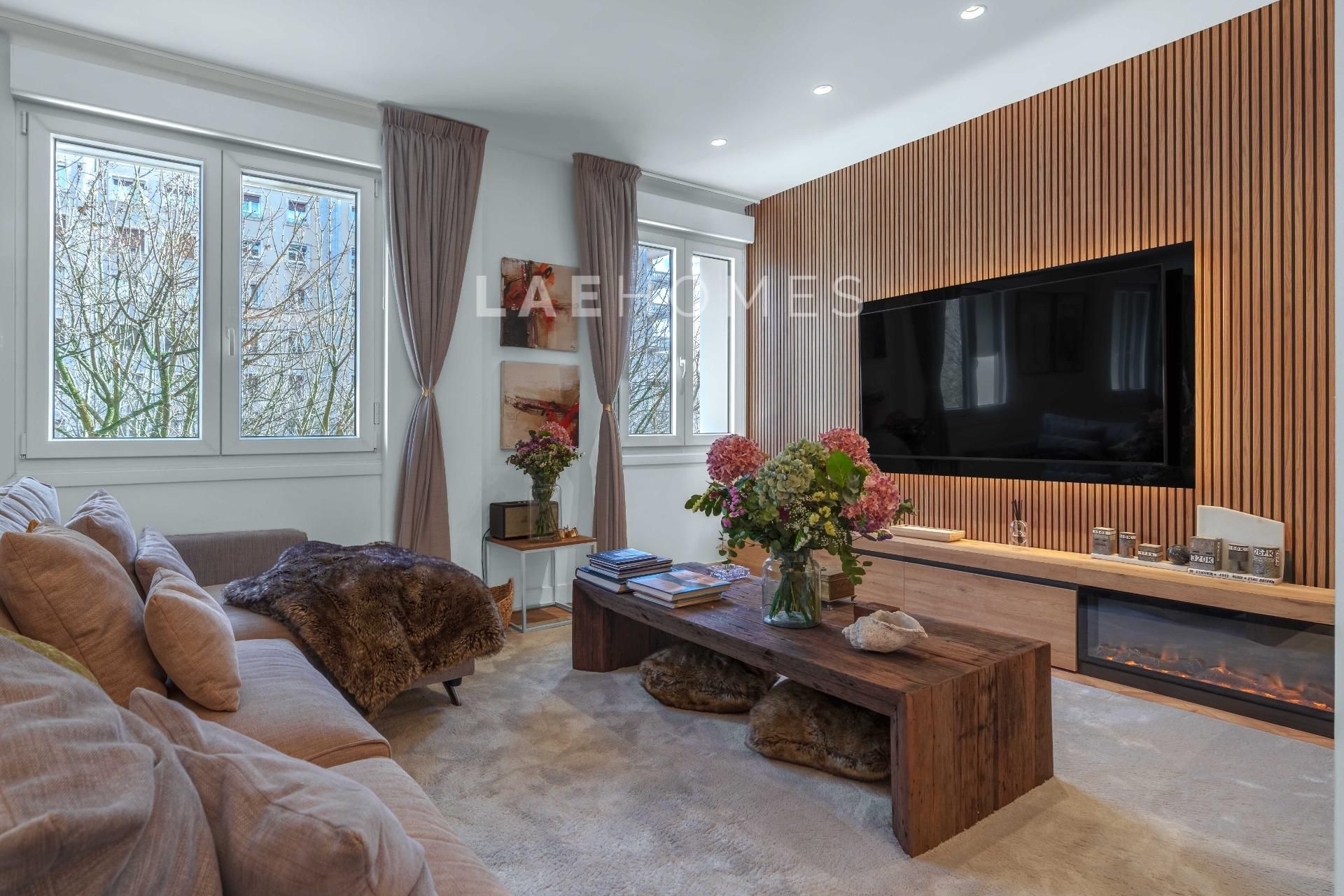 Living room of Flat for sale in Donostia - San Sebastián   with Air Conditioner, Terrace and Storage room