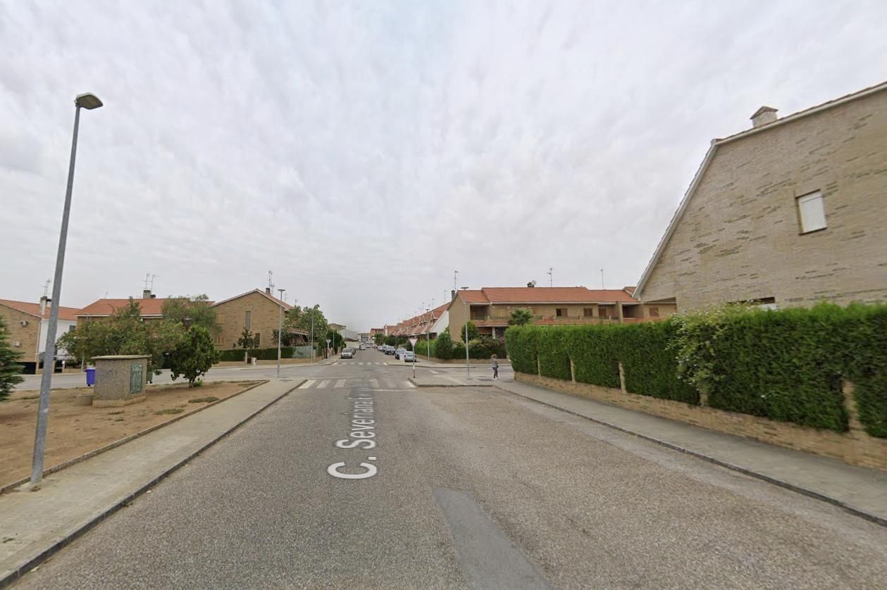 Vista exterior de Casa adosada en venda en Zafra