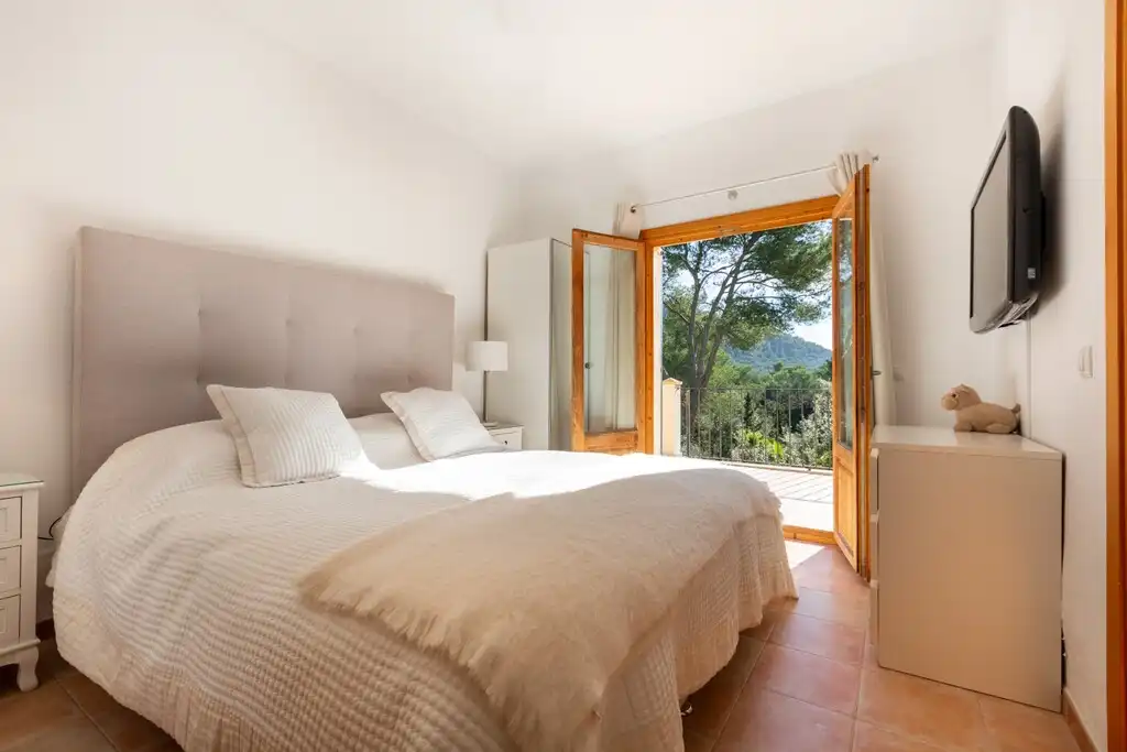 Dormitori de Casa o xalet en venda en Sa Pobla amb Aire condicionat, Jardí privat i Terrassa