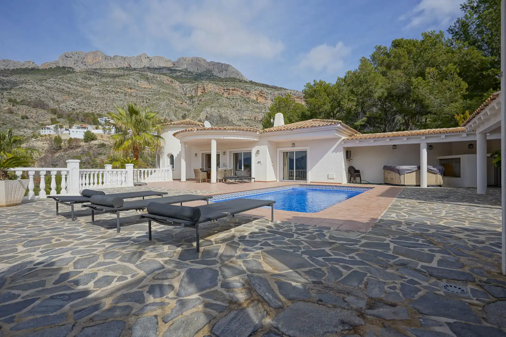 Exterior view of Houses for sale in Altea  with Air Conditioner, Heating and Terrace