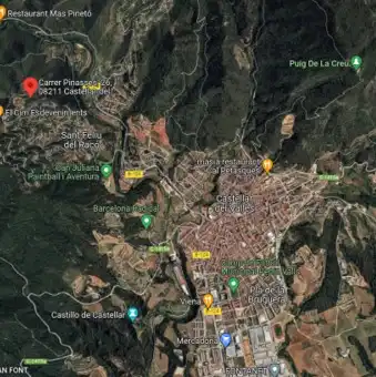 Vista exterior de Casa o chalet en venta en Castellar del Vallès con Aire acondicionado, Calefacción y Jardín privado