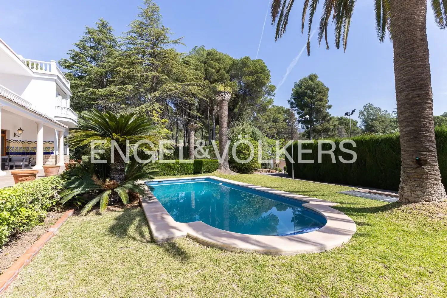 Piscina de Casa o xalet en venda en Náquera amb Calefacció, Jardí privat i Terrassa