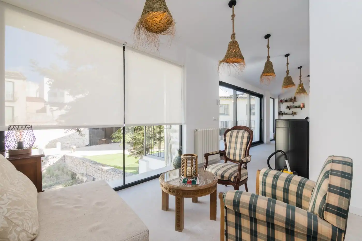 Sala d'estar de Casa o xalet en venda en Cocentaina amb Calefacció, Jardí privat i Terrassa